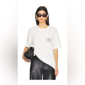 (FLASH SHIPPING DISCOUNT) Bing White Short Sleeve Tee